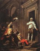 Joseph Benoit Suvee Death of Admiral de Coligny Spain oil painting artist